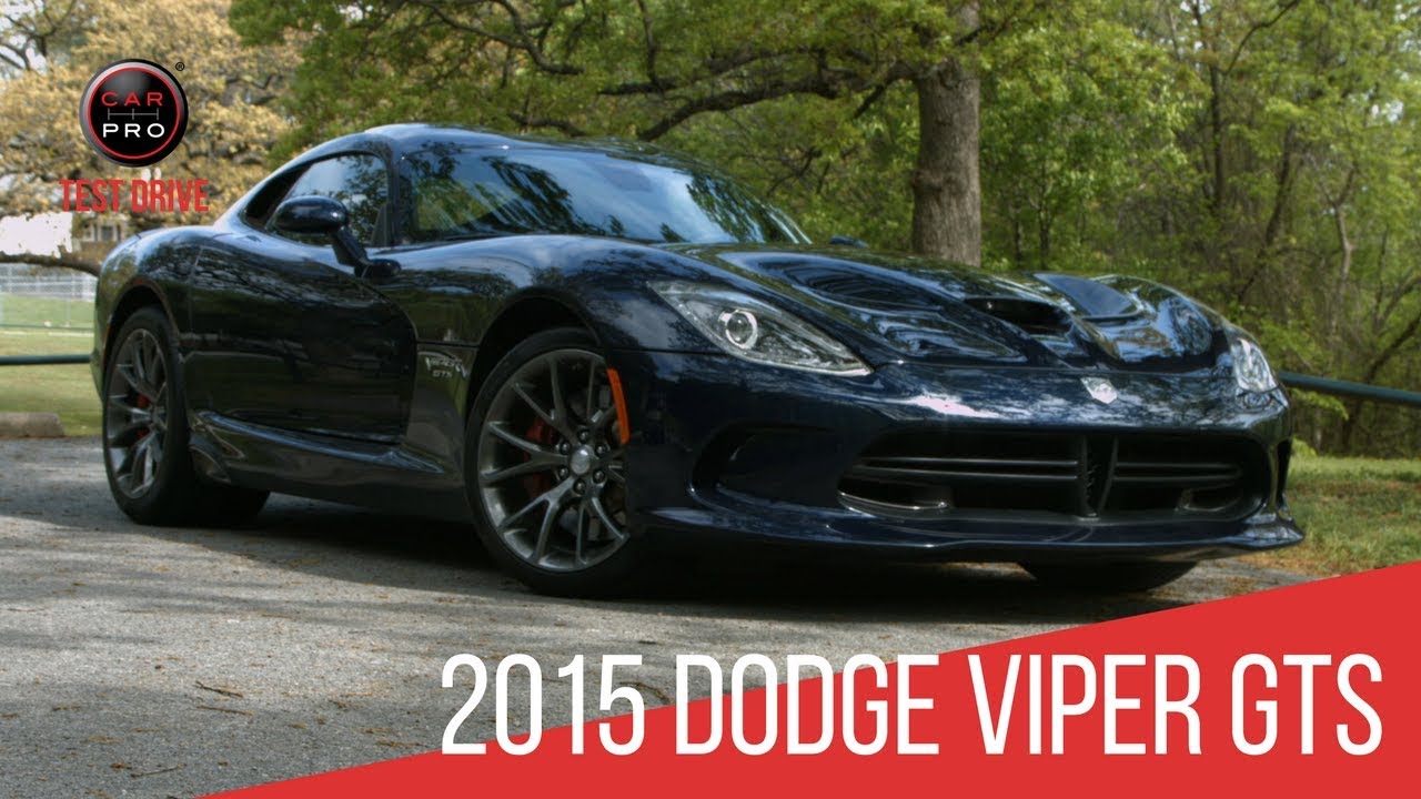 2015 Dodge Viper GTS Test Drive