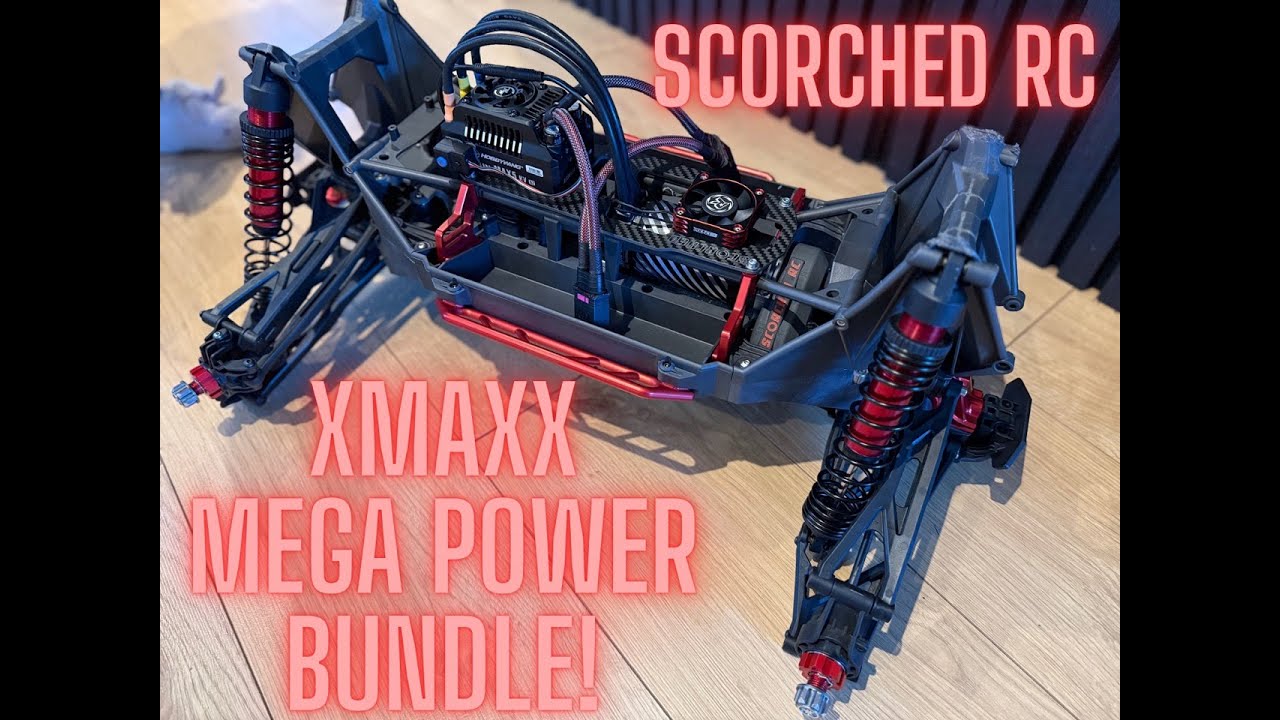 Сборка Traxxas XMaxx, часть 4 — Обгоревшее крепление для радиоуправляемого двигателя и регулятора...