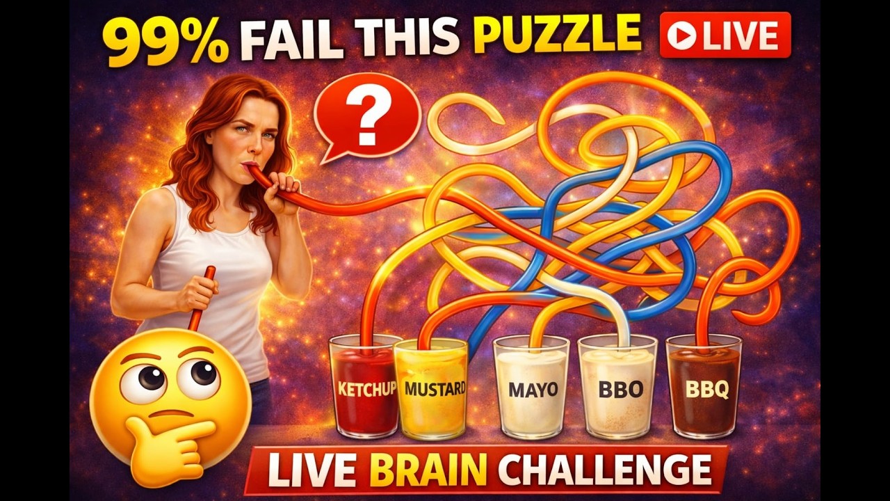 Only Genius Minds Can Solve This! 🔥 Live Maths Puzzle Game Challenge