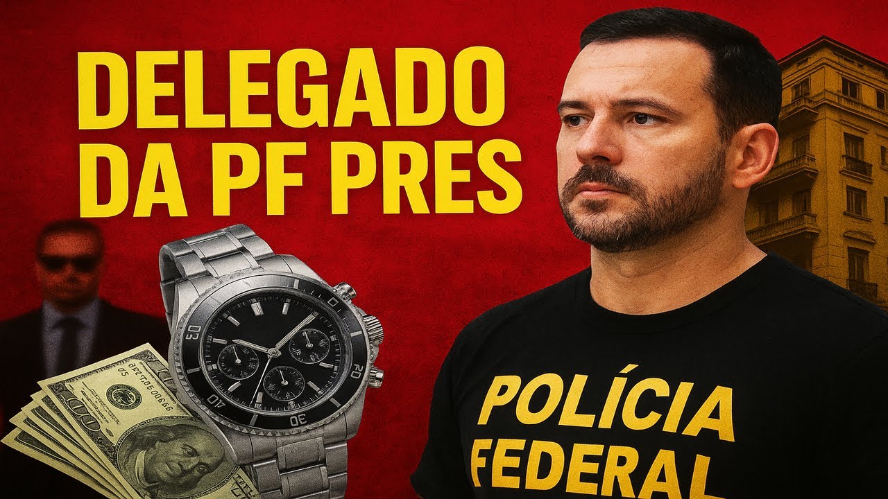 🚨 Delegado da PF PRESO por liga&ccedil;&atilde;o com o Comando Vermelho! Vida de luxo e trai&ccedil;&atilde;o exposta!