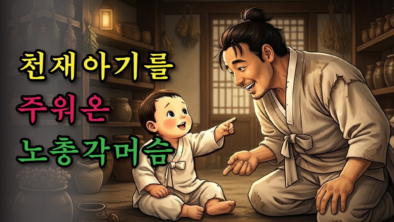 산 속에 버려진 아기를 주워 키운 머슴, 그 아이의 정체는？｜ 야담 옛날이야기 오디오북 수면동화 전설 민담