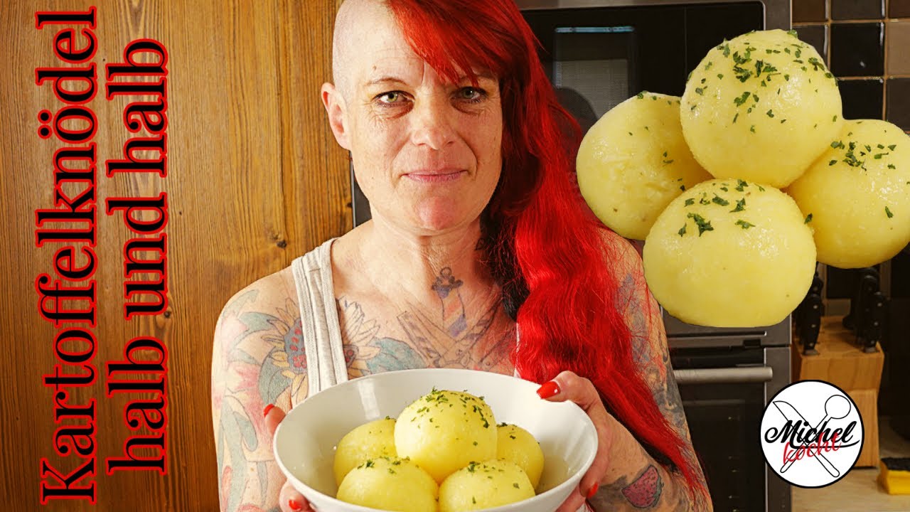 Kartoffelkn&ouml;del halb und halb - Klo&szlig;teig selbst herstellen