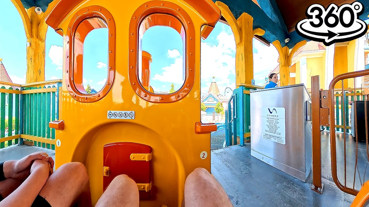 Хани Харбор (передний план) - Energylandia 2025 (360°) (POV) (Затор, Польша) Insta360 X5