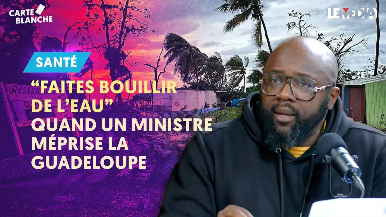 L'INCROYABLE MEPRIS D'UN MINISTRE DE MACRON CONTRE LA GUADELOUPE