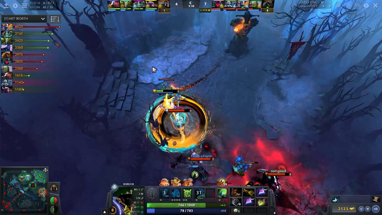 Liquid.Miracle Rubick - AMAZING FAST FINGERS  | Dota Gameplay