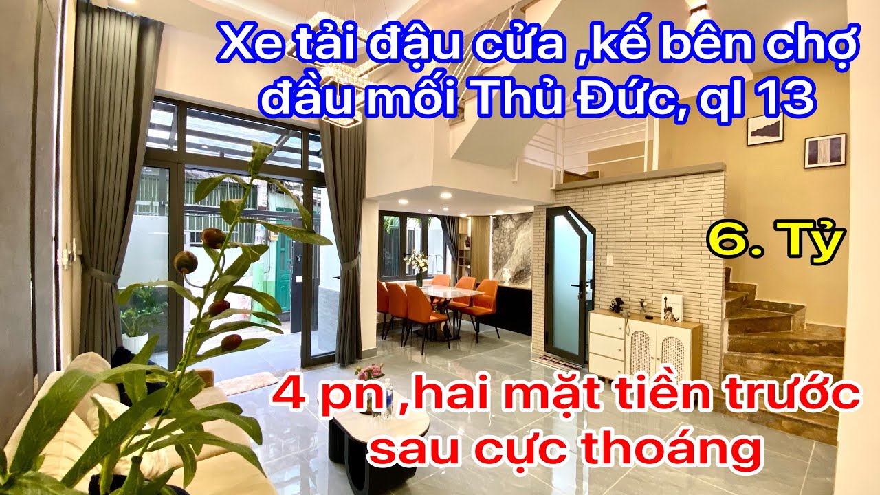 Bán nhà giá rẻ Thủ Đức ! Chính chủ cần bán nhanh căn nhà kế bên chợ đầu mối Thủ Đức ,gần đường ql 13