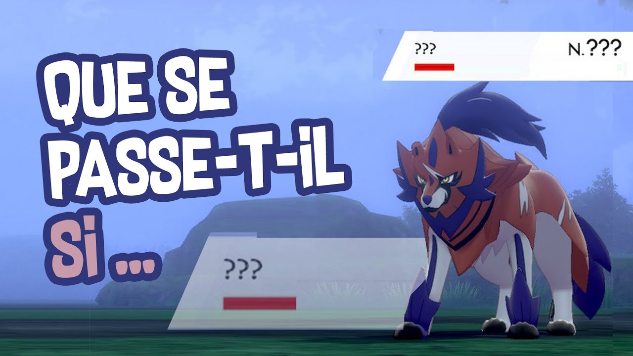 QUE SE PASSE-T-IL dans Pok&eacute;mon &Eacute;p&eacute;e Bouclier SI ... (Compilation)