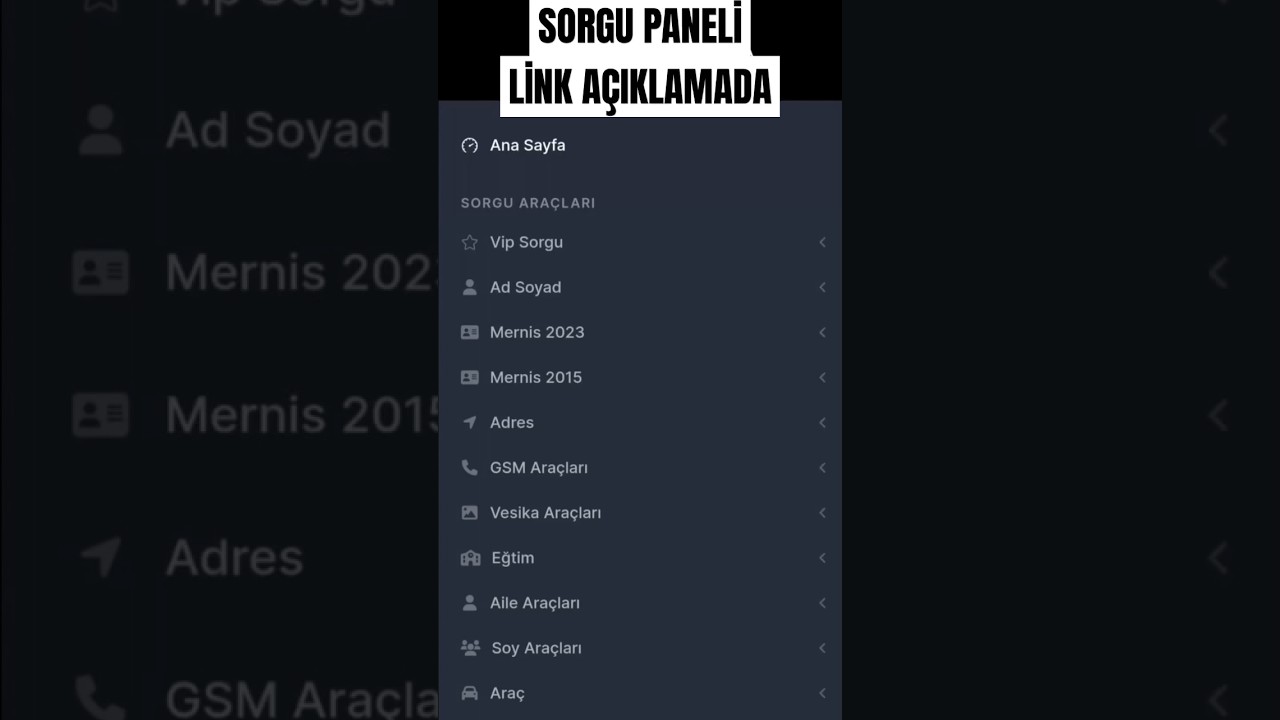 SORGU PANELİ G&Uuml;NCEL (link yorumlarda)