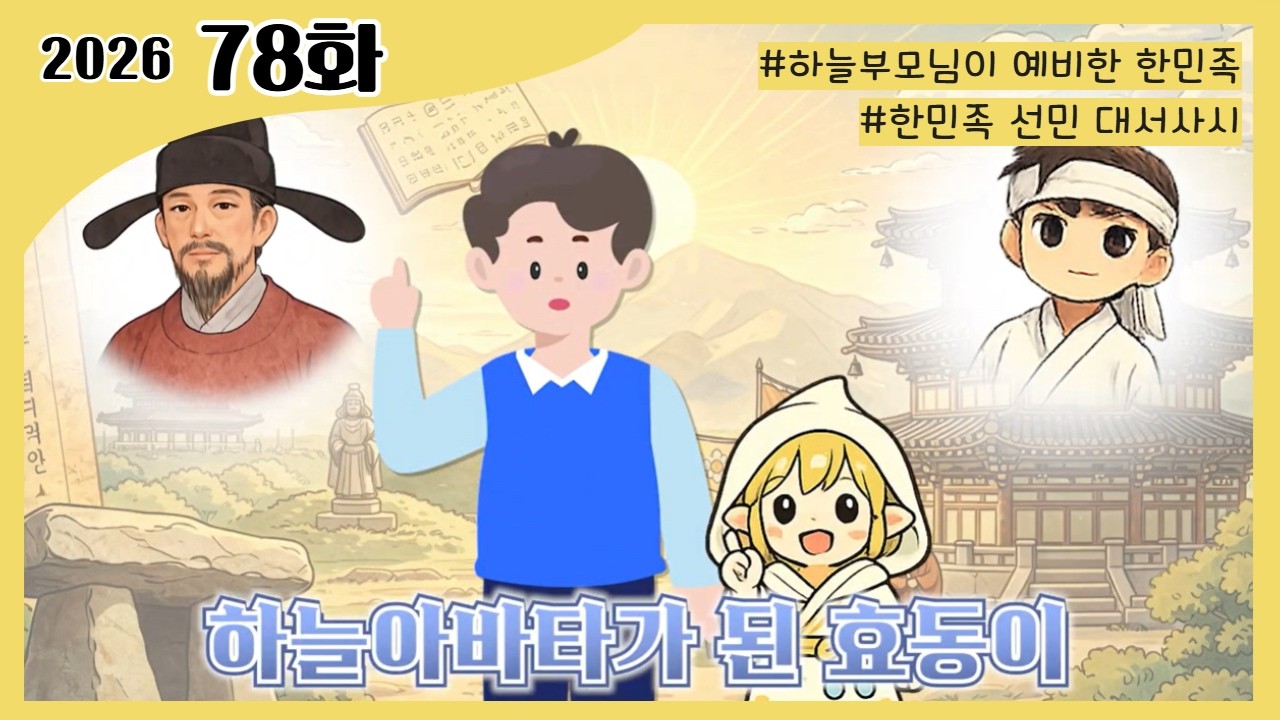 78화 하늘아바타가 된 효동이｜효동예배 말씀 영상