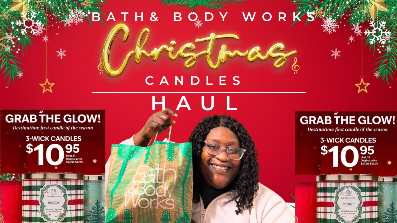 Распродажа свечей Bath & Body Works за 10,95 $ 🕯️🎄☃️