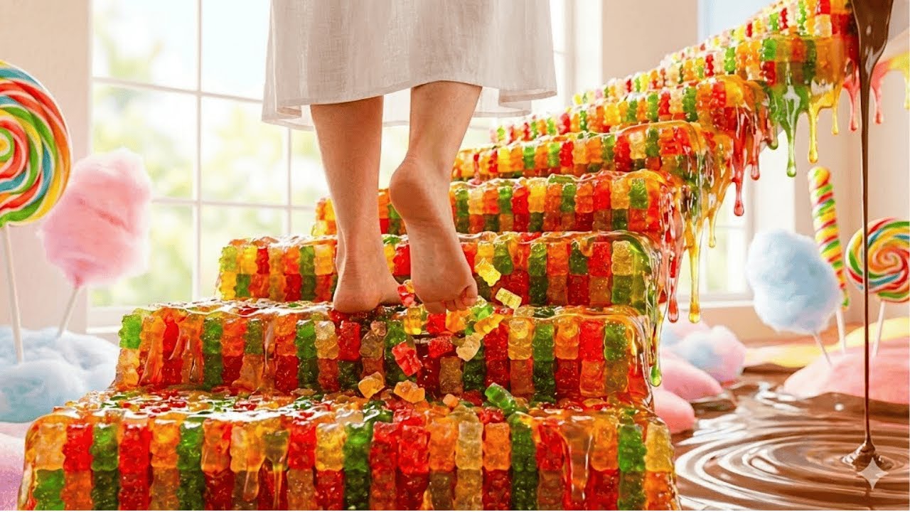 🦶 Oddly Satisfying ASMR Walking on EVERYTHING (Crunchy & Squishy) 🌈 Brain Massage 4K