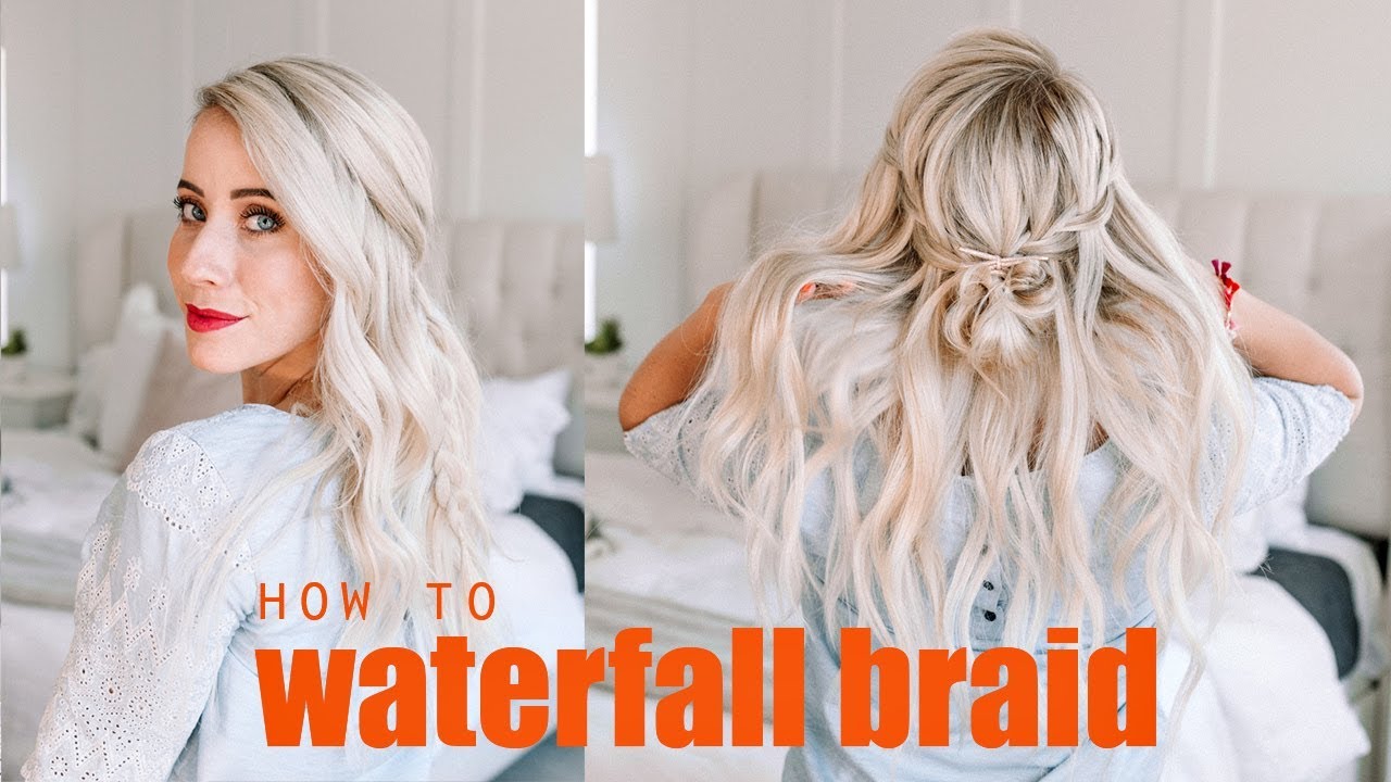 Learn How To Waterfall Braid + 4 styles |  FOR BEGINNERS!