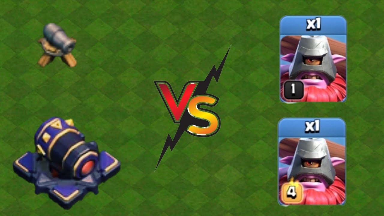 Can Thrower Beat Cannon Level 1–21? | Clash of Clans Troop Test #coc #supercell #clashofclans 