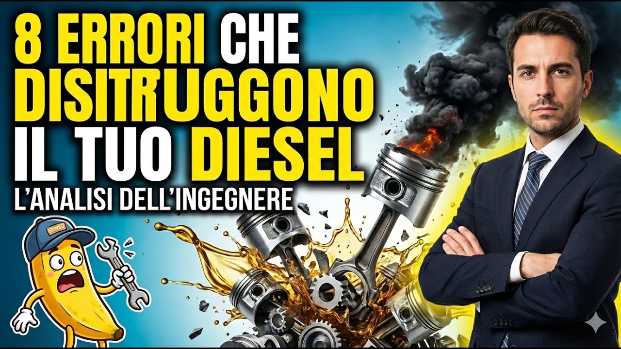 8 Errori che Distruggono il tuo Diesel: Analisi Ingegneristica (EGR, FAP e Pompa)