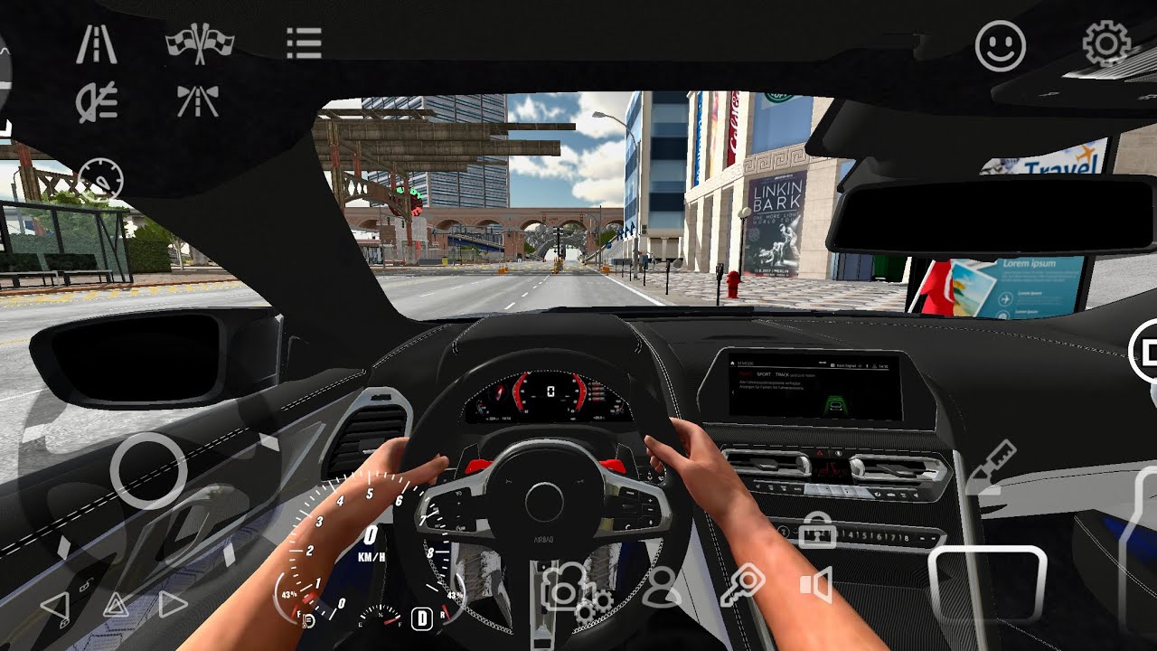  Bmw m8 As a taxi driver - car parking multiplayer part-1