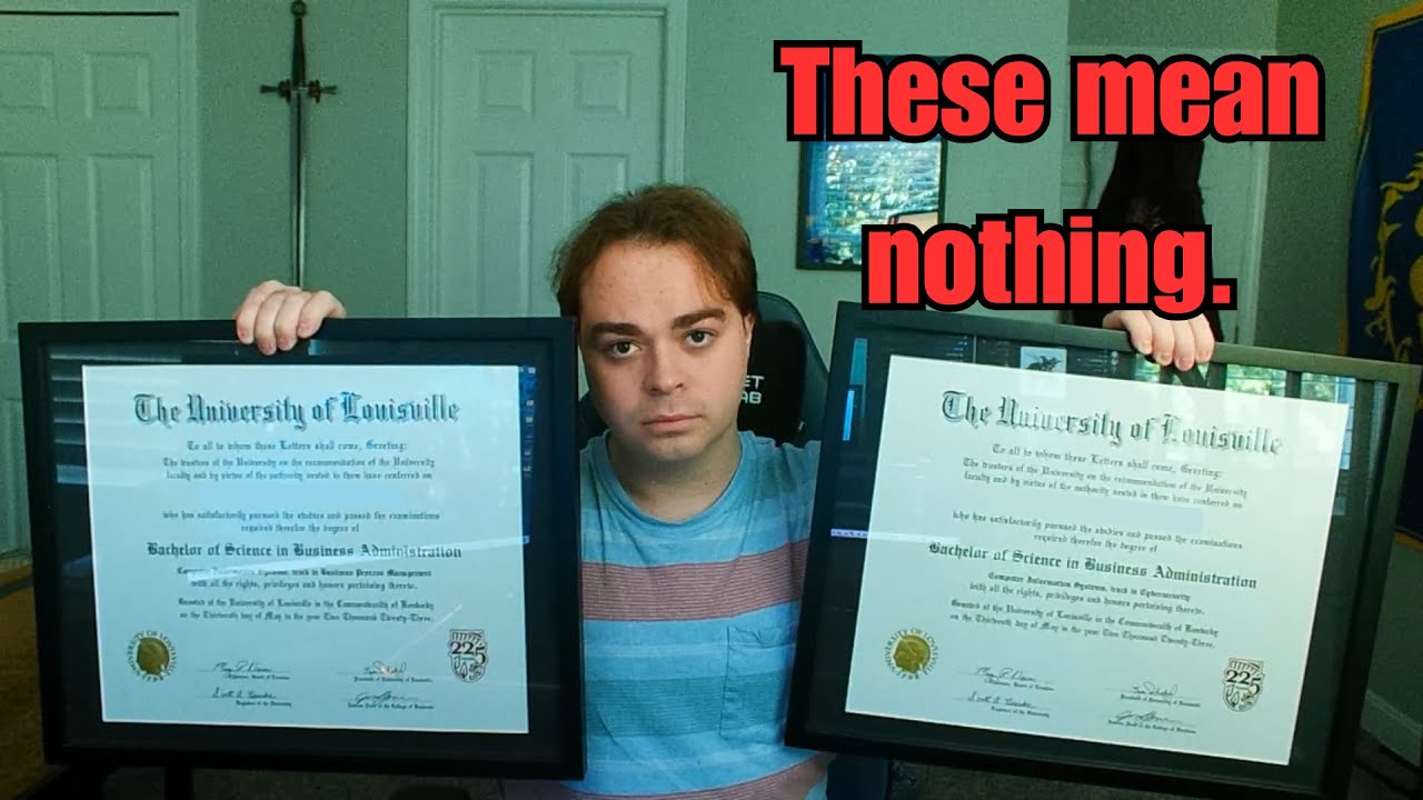 Did I Waste My Life Getting 2 Degrees?