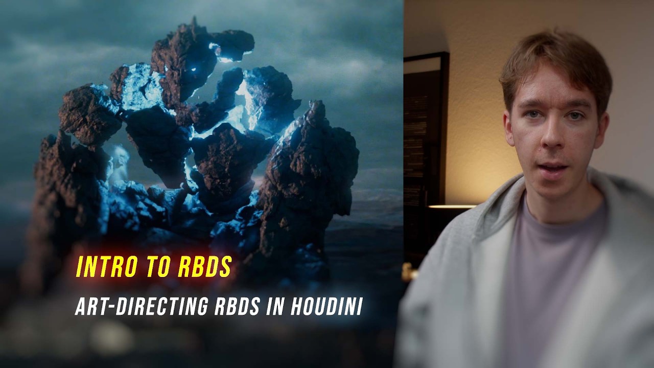 Основы разрушений: художественное управление RBD-объектами в Houdini