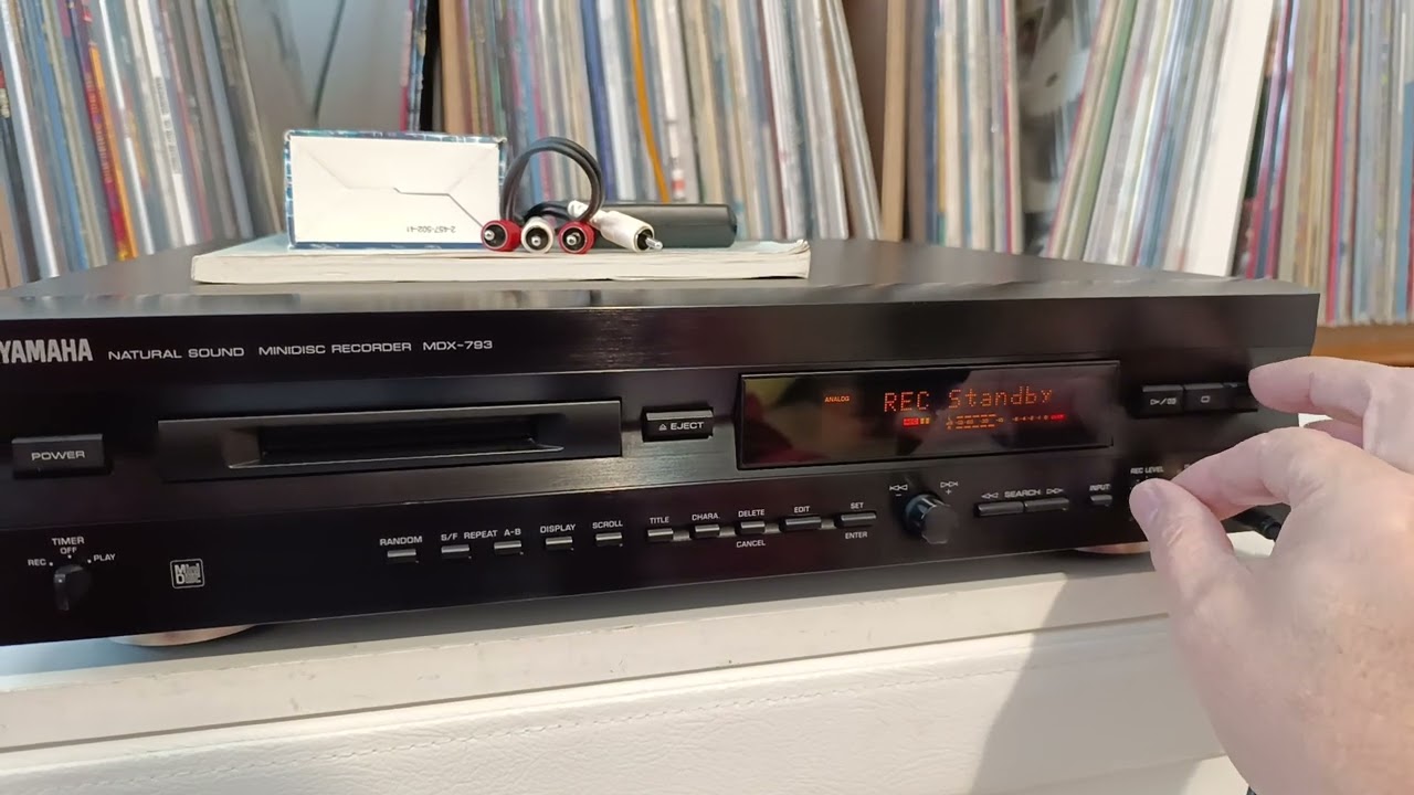 YAMAHA MDX-793 Minidisc Recorder