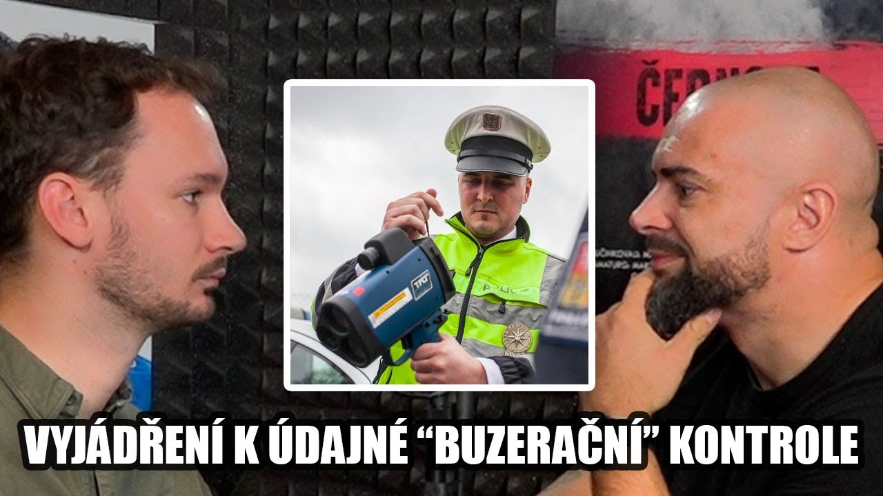 Vyjádření policisty k videu Buzerační kontrola a vybrždění od policie
