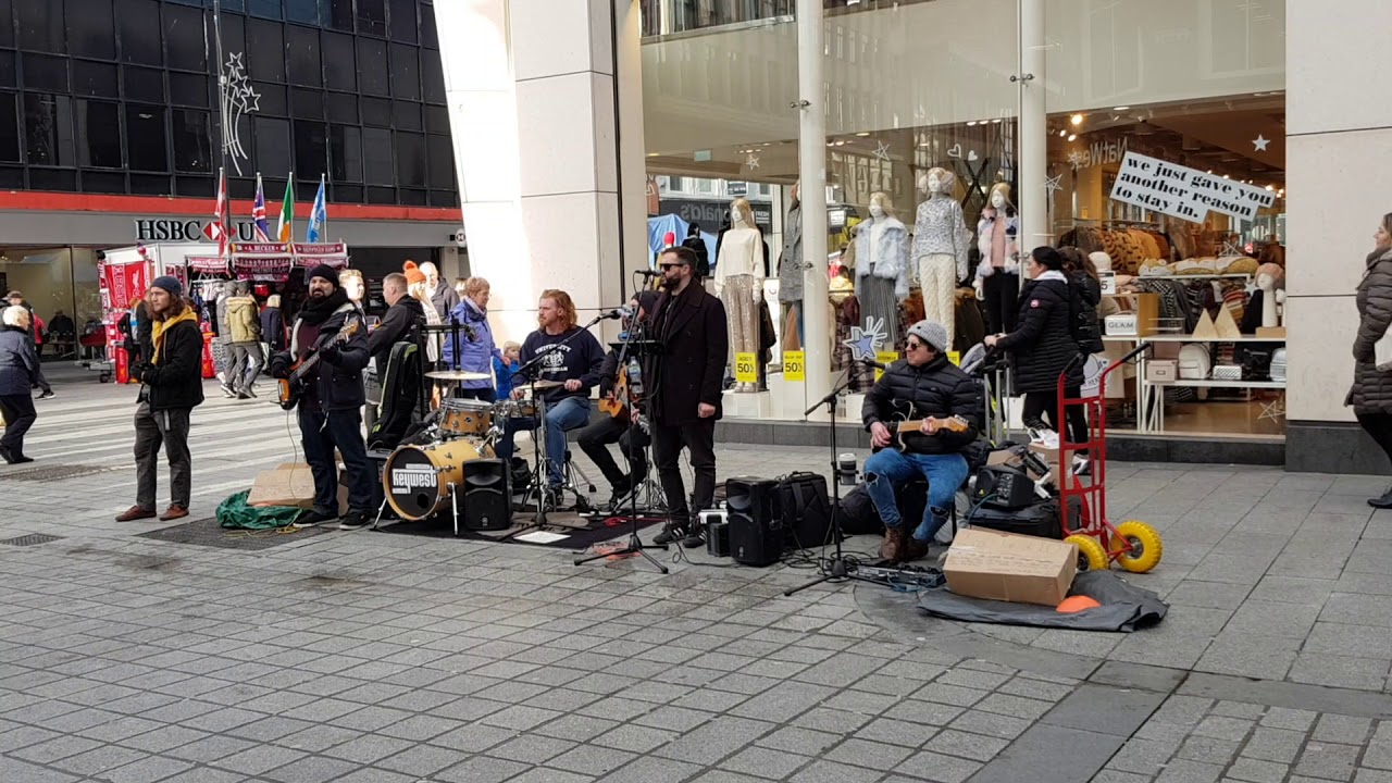 Key west  last day busking in Liverpool bloody awesome