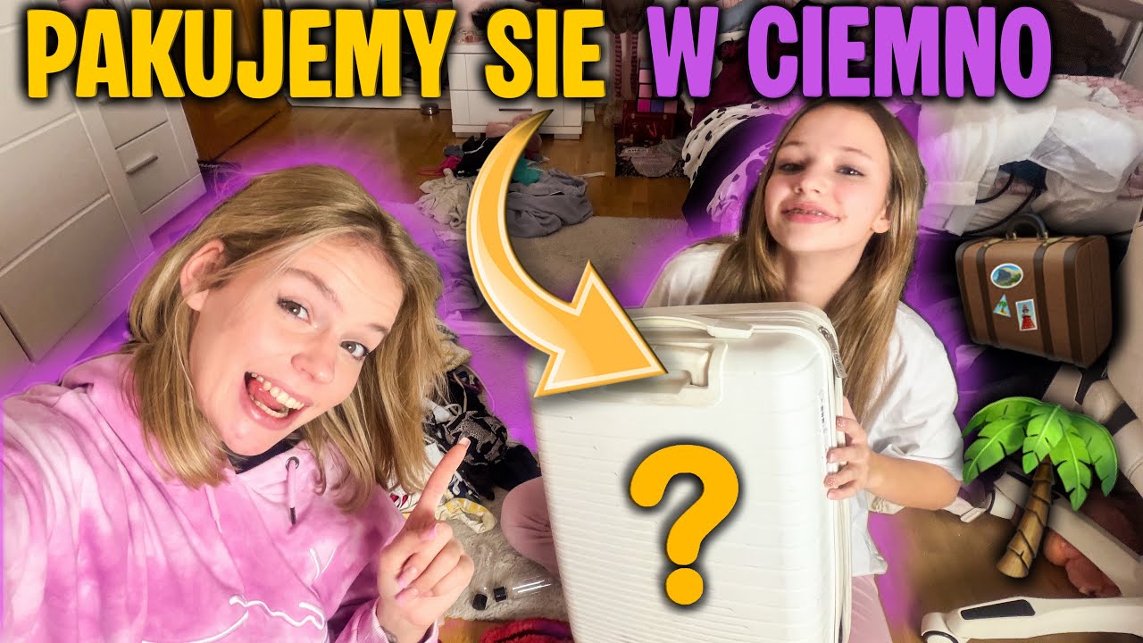 PAKUJEMY SIĘ I NIE WIEMY GDZIE LECIMY ✈️😮