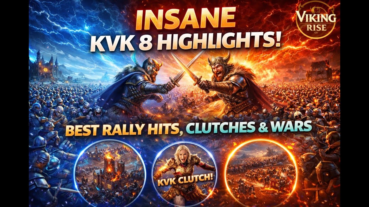 KVK 8 был полным хаосом… Эти бои были безумными | Основные моменты Viking Rise