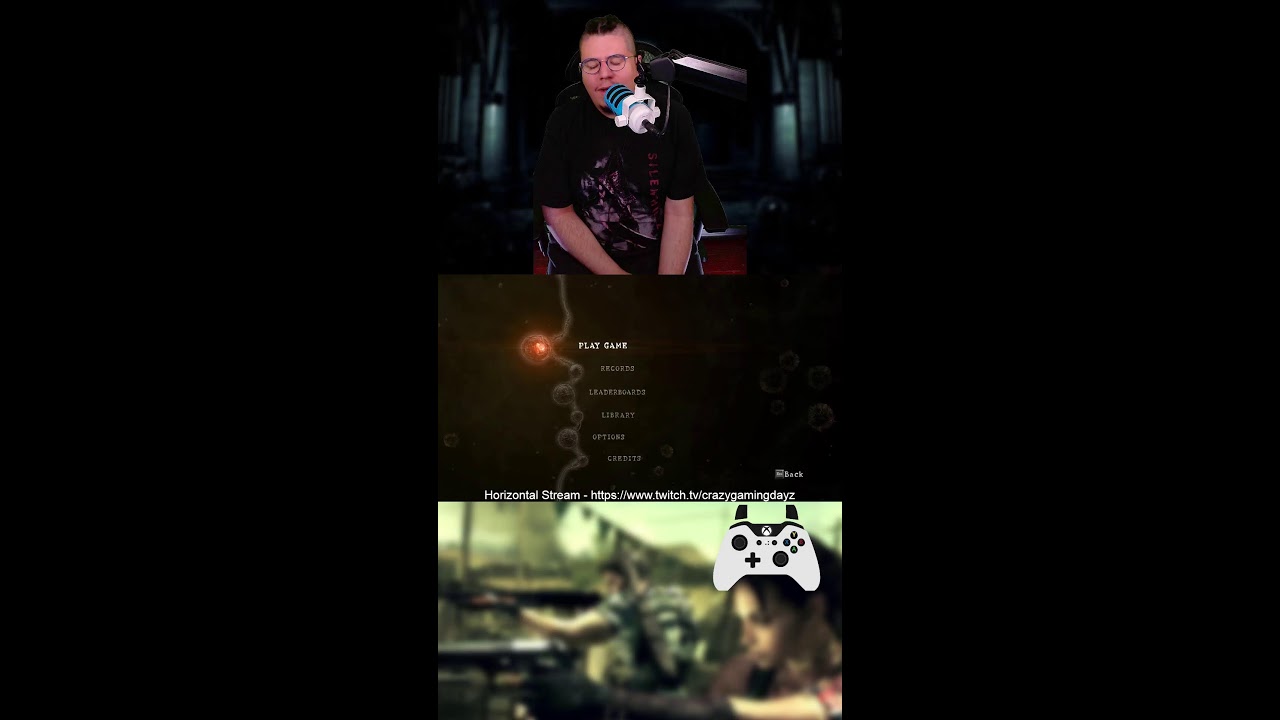 RE5 HARDEST DIFFICULTy w/ Guitar Controller! World's FIRST RIGHT HERE!! CO-OP