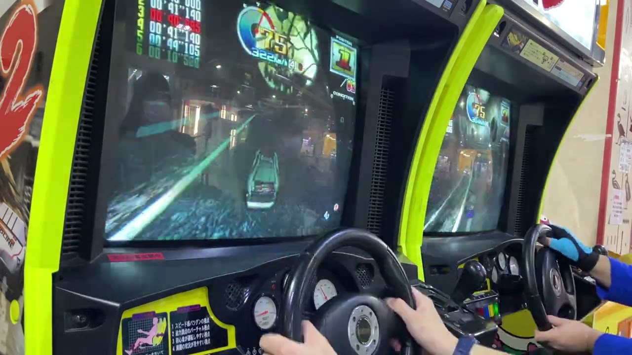 SEGA DAYTONA USA 2 POWER EDITION 中級対戦①