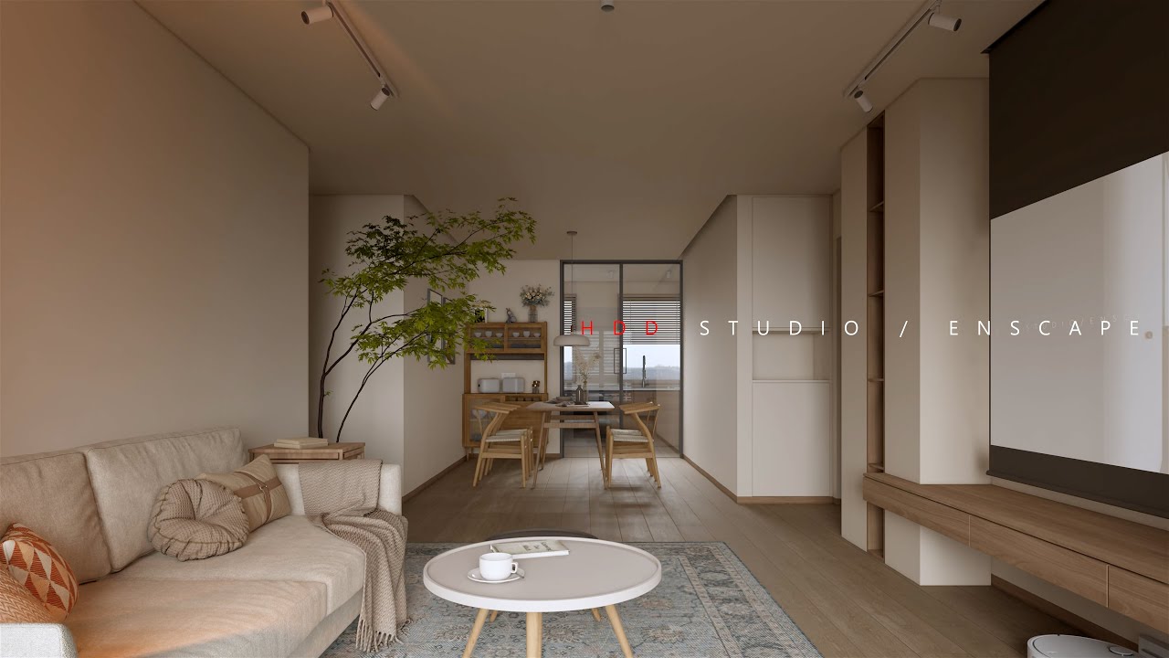 HDD STUDIO┃No main light modern guest restaurant