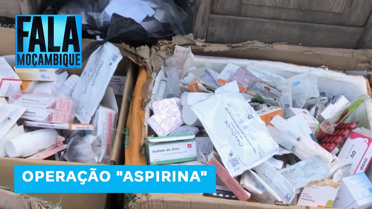 Polícia em Tete captura duas pessoas indiciadas de posse e comércio de medicamentos do SNS