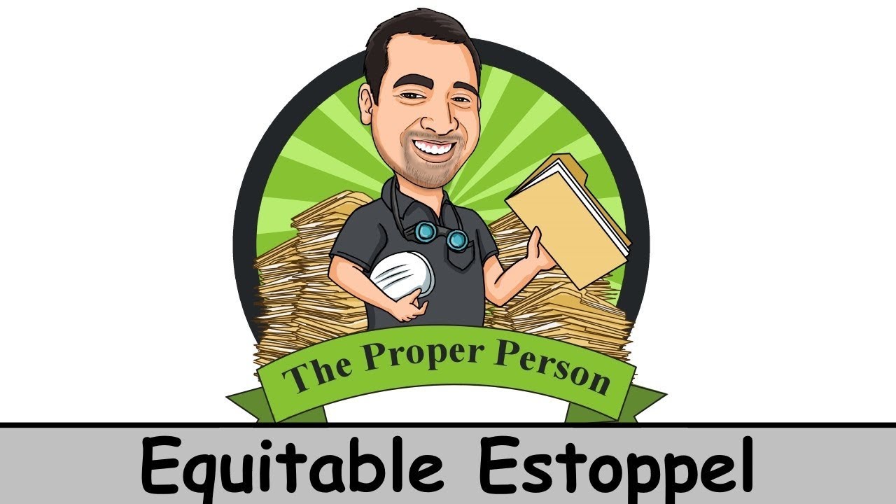 Юридические основы: справедливый эстоппель