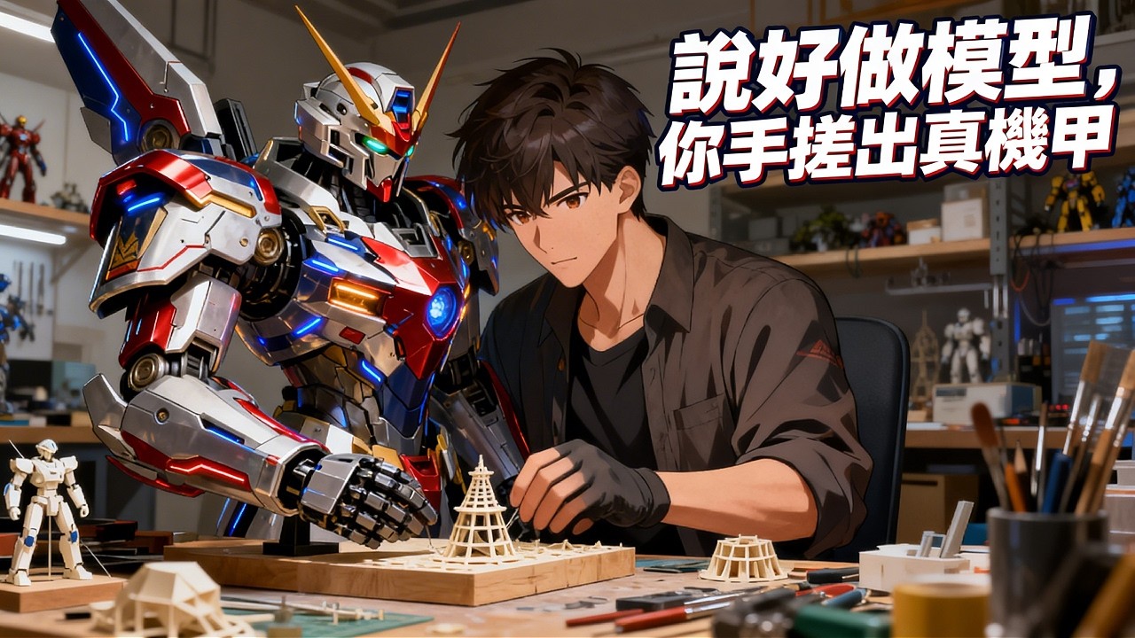 【FULL】說好做模型，你手搓出真機甲 #漫改 #anime #动漫 #動漫 #動畫解題