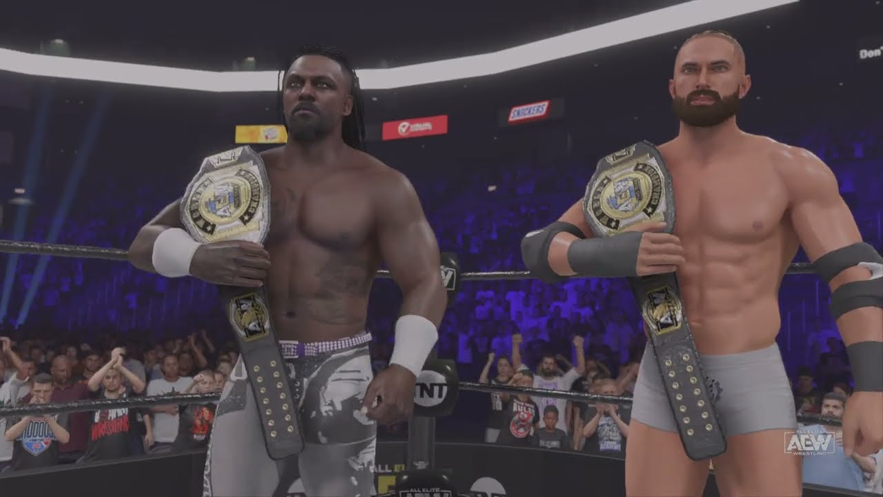 Universe 24: EPISODE 30 - AEW: DYNAMITE - Tag Team Titles - Motor City Machine Guns vs The Society