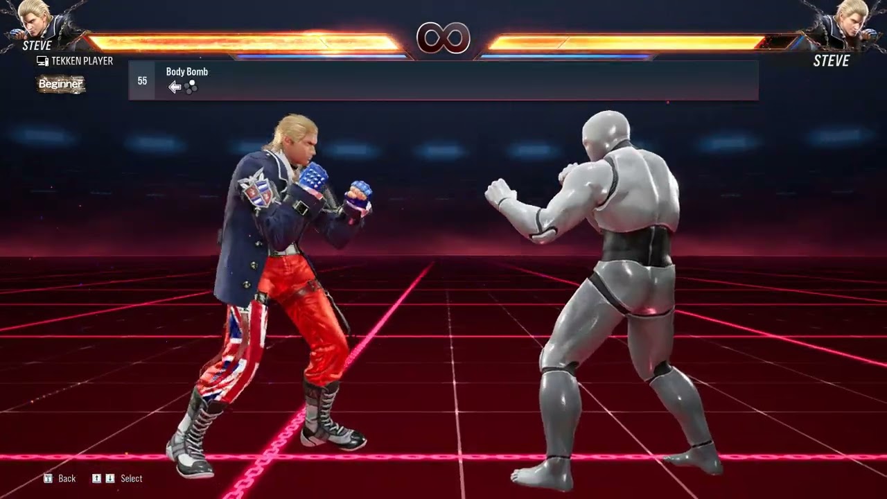 Tekken 8 - Steve Fox Move List (Launch Version)