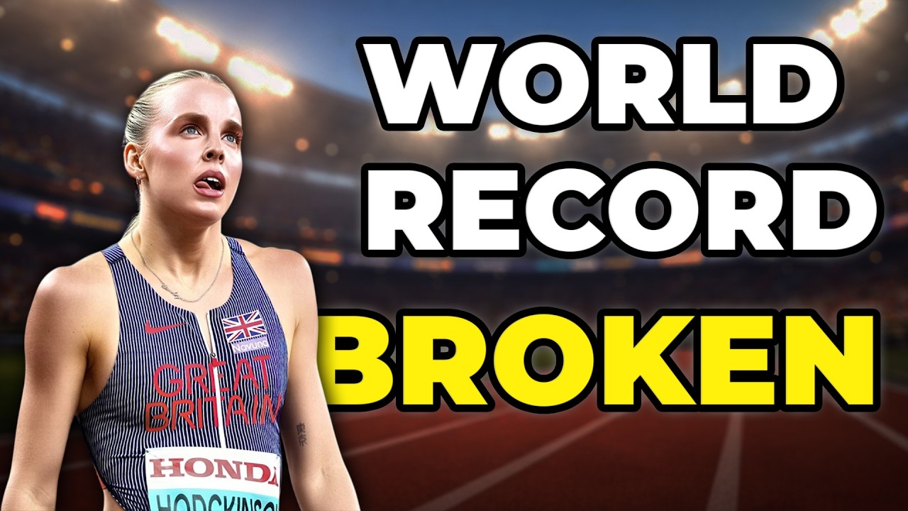 Keely Hodgkinson DESTROYS World Record Indoor 800m Liévin France #trackandfield #worldrecord