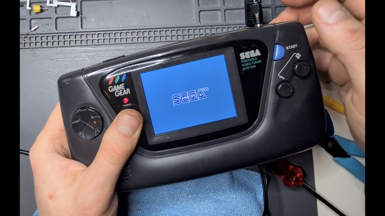 From Broken to Beautiful – RetroSix CleanScreen V4 for Sega Game Gear