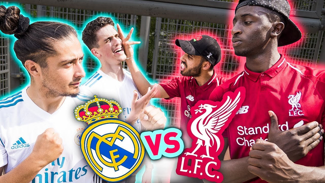 REAL MADRID VS LIVERPOOL - CHAMPION'S LEAGUE CHALLENGE !