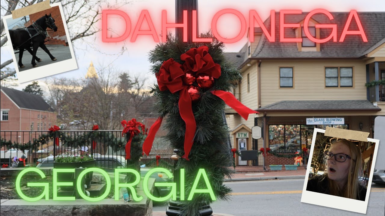 DAHLONEGA GEORGIA CHRISTMAS SPECTACULAR! | VLOGMAS DAY 4