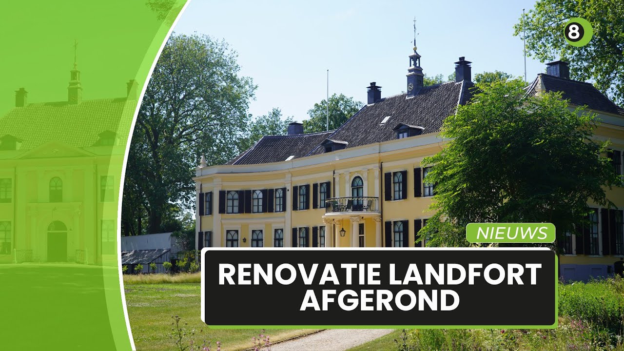 Renovatie Huis Landfort in Megchelen afgerond, nieuwe fase breekt aan