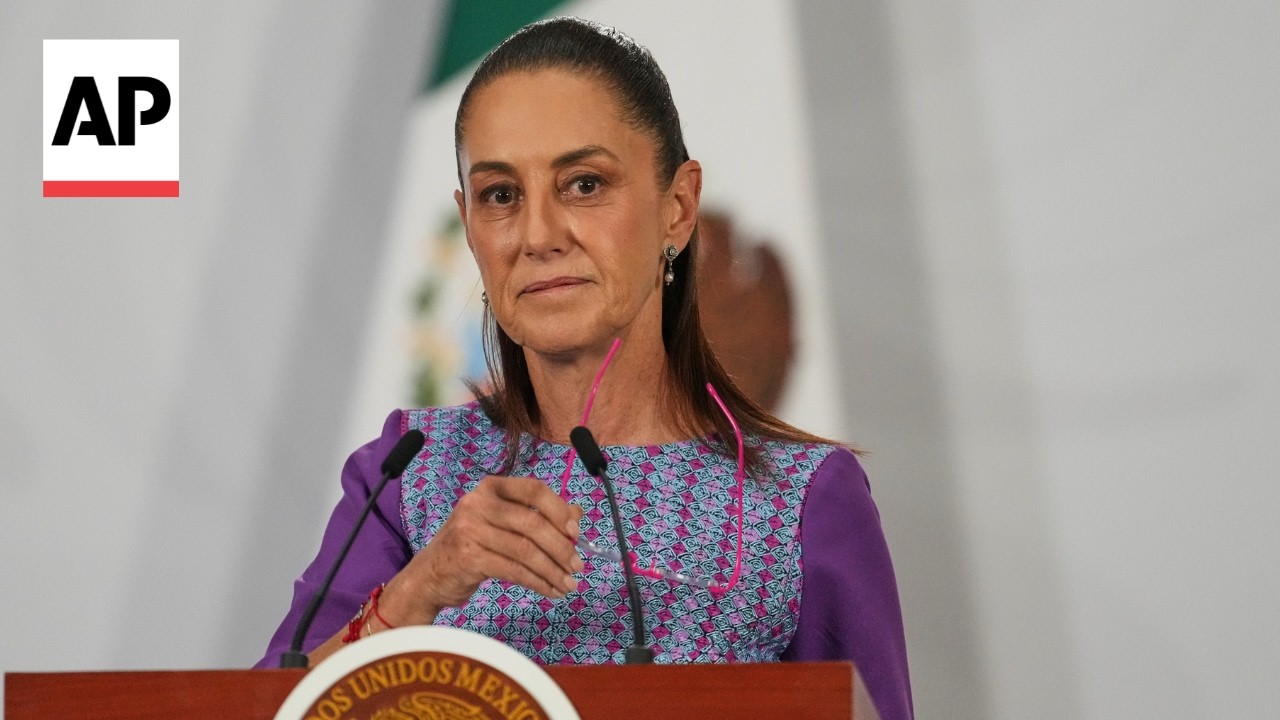 Sheinbaum responds to US indictment of Mexico officials for alleged Sinaloa Cartel ties