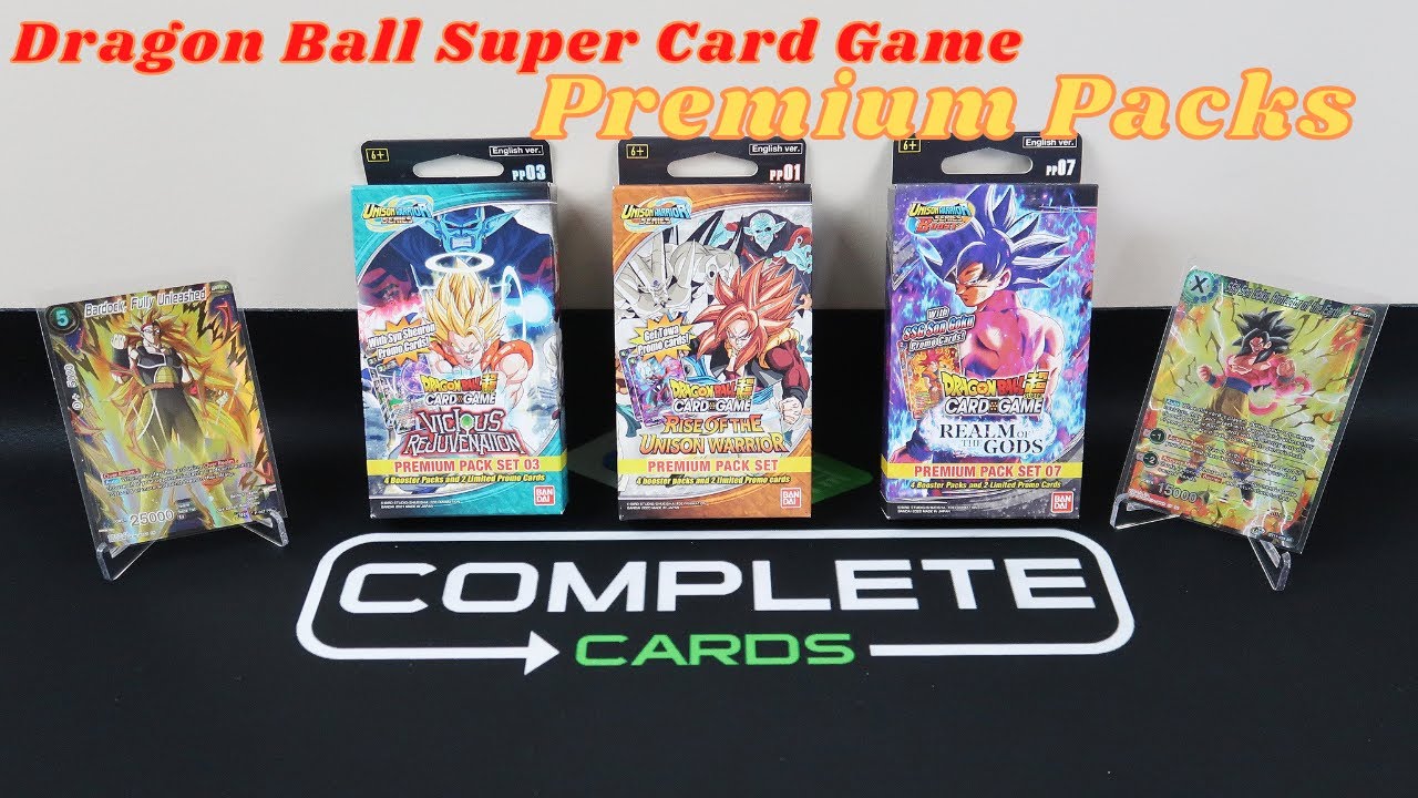 Dragon Ball Super Realm of the Gods Premium Pack