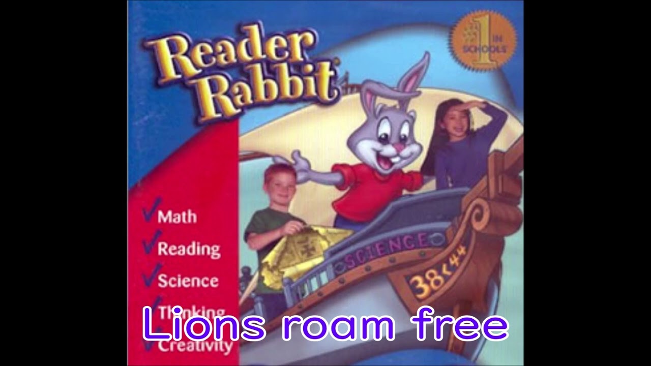 Reader Rabbit - Where the Lions Roam Free