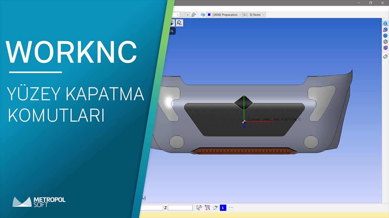 WORKNC Y&uuml;zey Kapatma Komutları | Metropolsoft