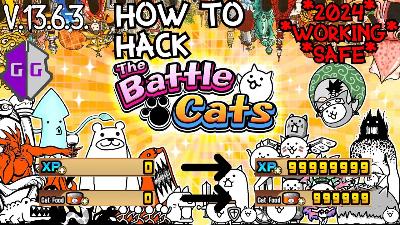 [V.13.6.3] Как взломать Battle Cats! [2024]
