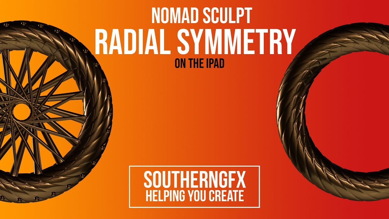 NOMAD SCULPTING — Новый релиз — Радиальная симметрия