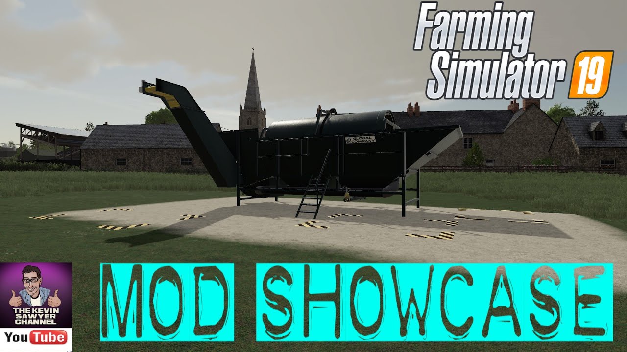 Farming Simulator 2019, Mod Showcase, GlobalCompany - Potatowasher