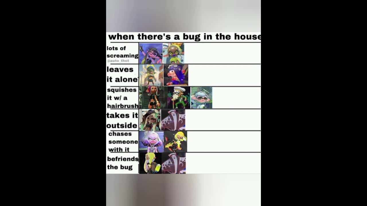 Splatoon memes while Clickbait plays.