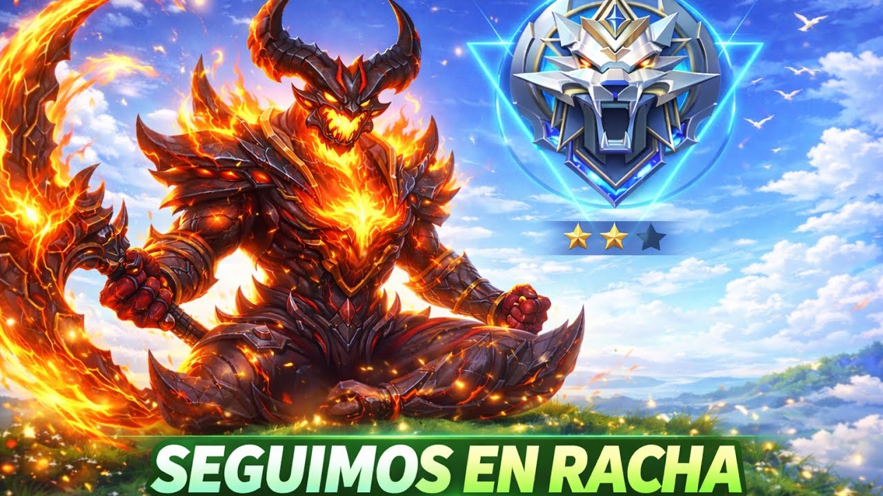 THAMUZ ESTÁ IMPARABLE 🔥 SEGUIMOS EN RACHA | Mobile Legends