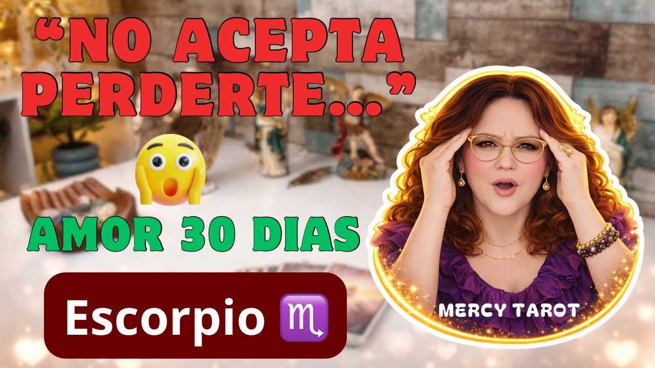 ♏️ ESCORPIO 🔥 TE ARRIESGAS A AMAR&hellip; 💖 NUEVO amor y alguien no acepta PERDERTE 🤯😱 | TAROT HOY