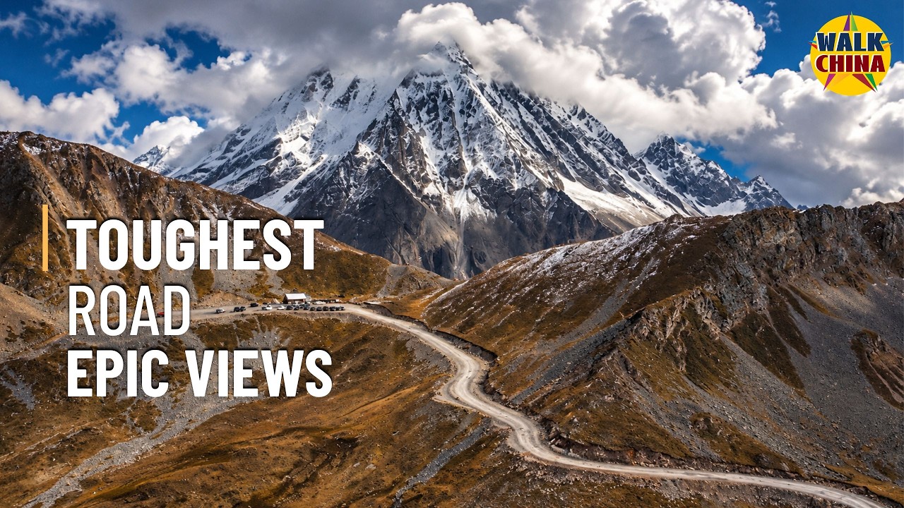 Toughest Road, Epic Views &mdash; Face-to-Face with Mount Yala | 4K Drive